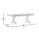 Farm Table with X Legs