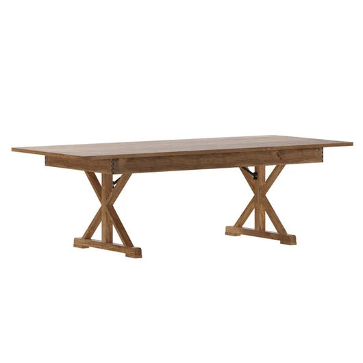 Farm Table with X Legs