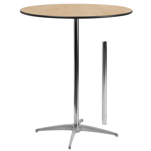Round Wood Table
